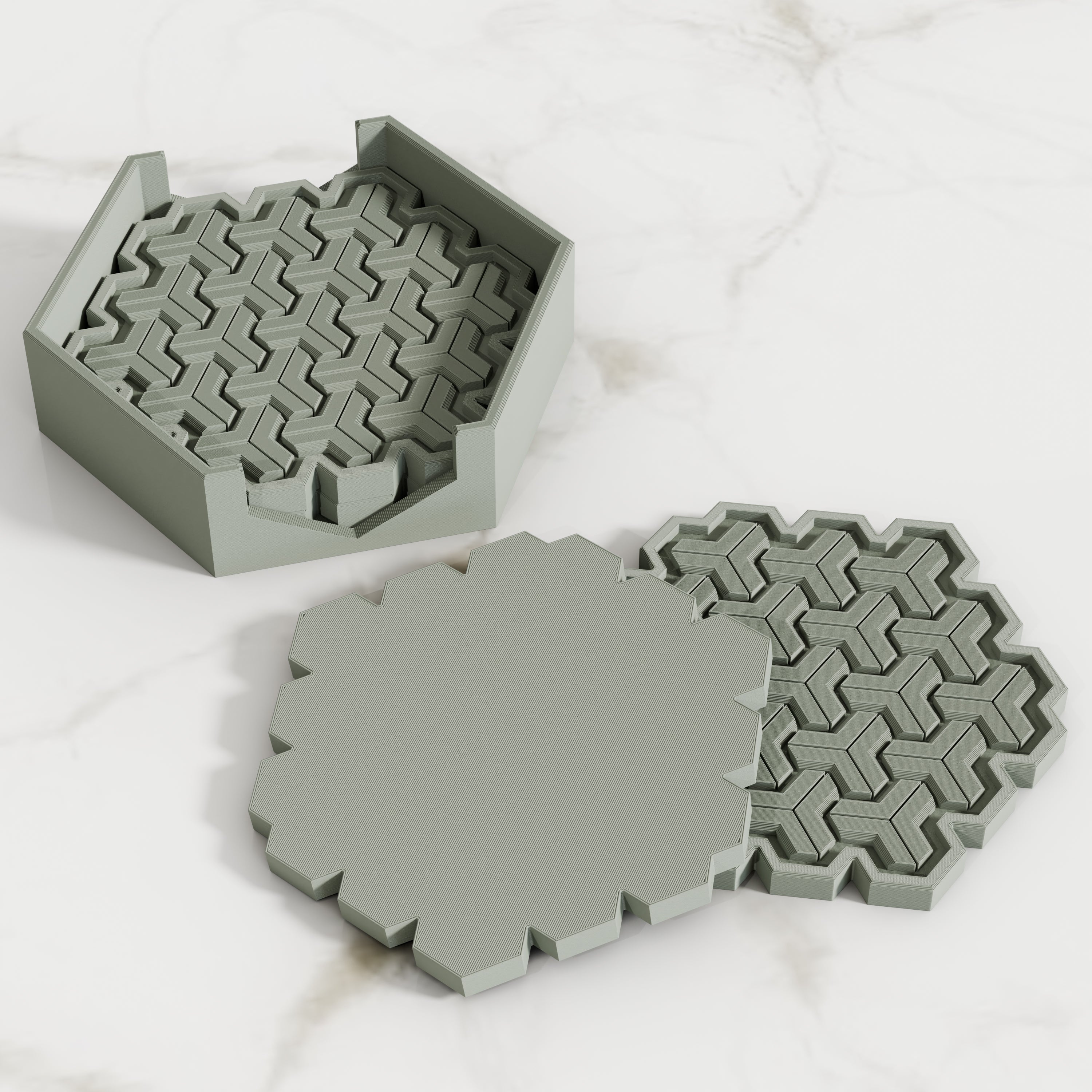HEX Coasters